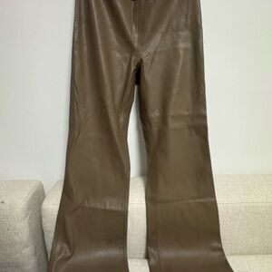 Brown Leather Pants